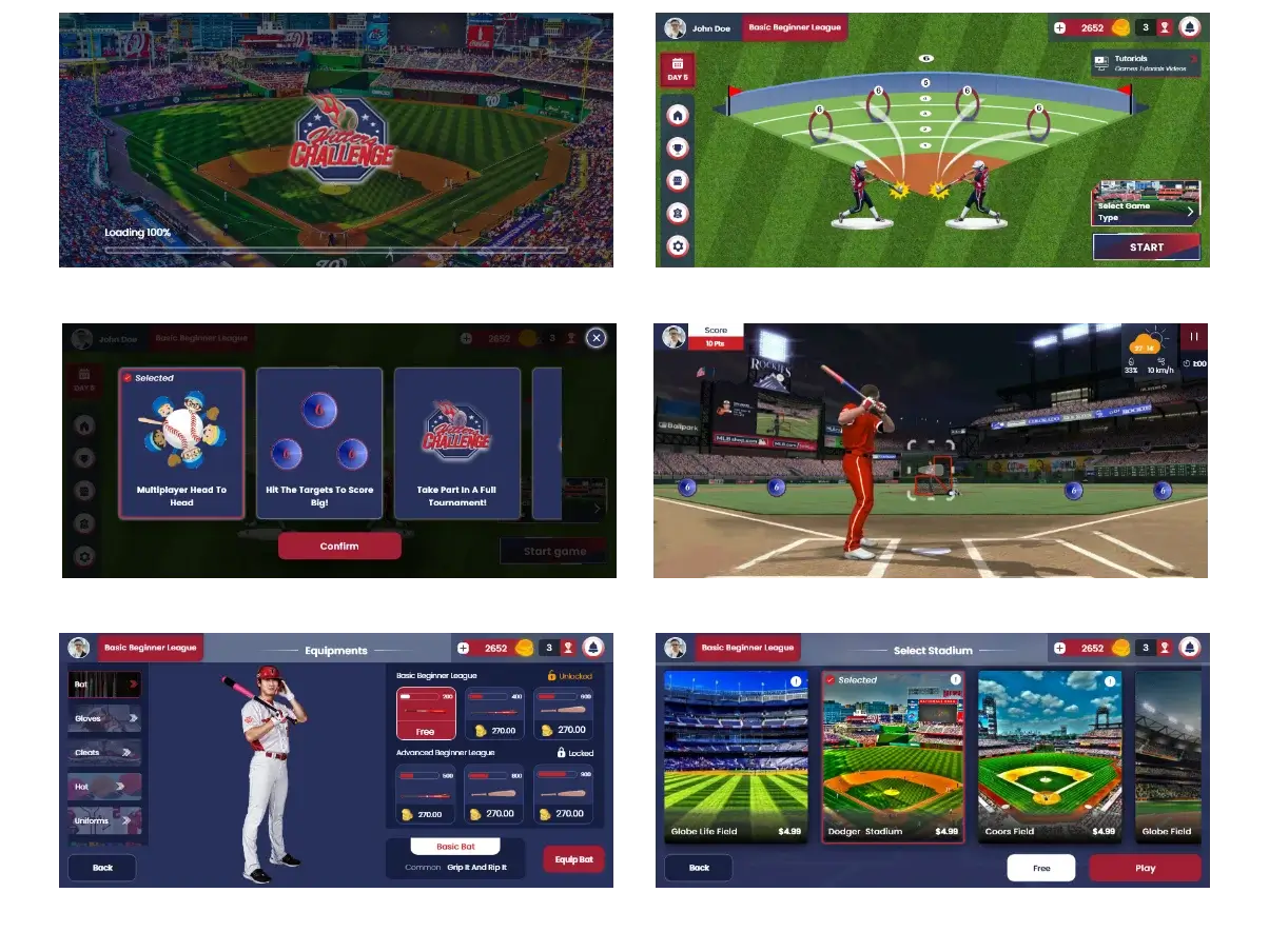 baseball and softball game