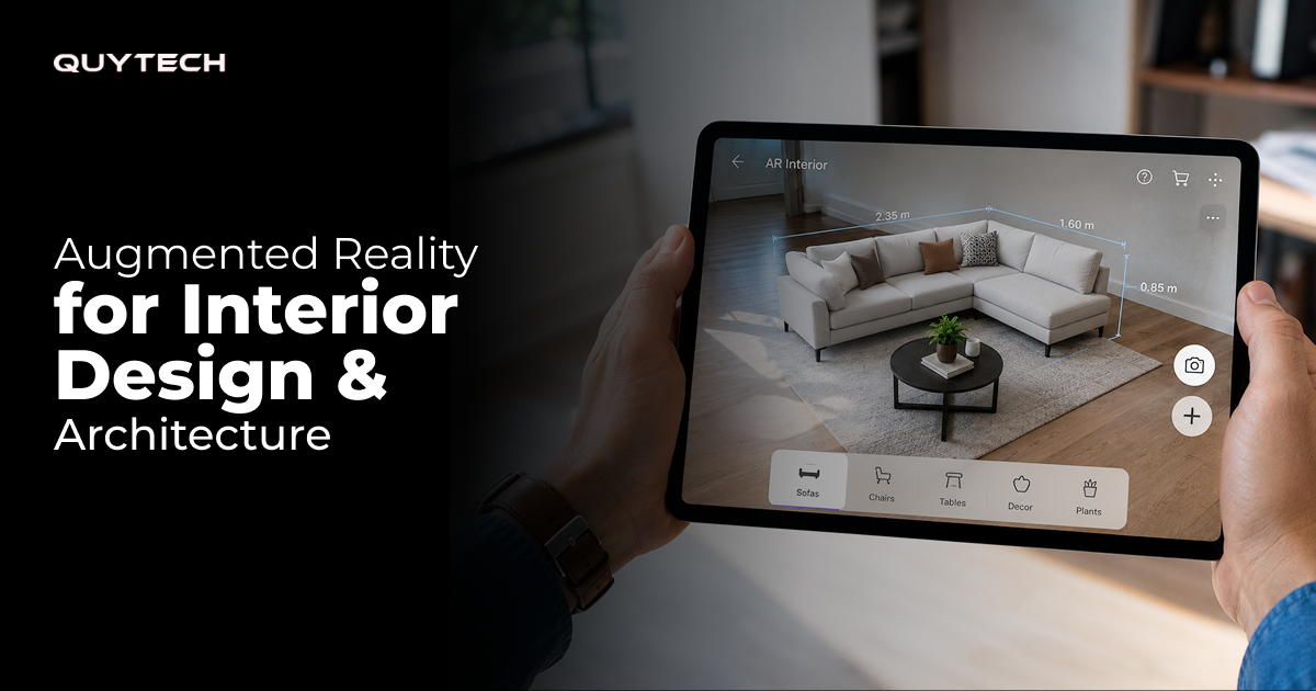 Augmented Reality for Architecture, AR Interior Design, AR Home Design App