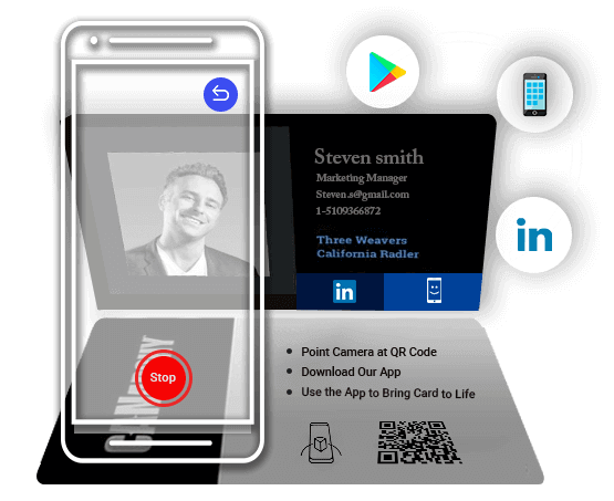 augmented reality business card
