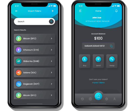 crypto wallet app