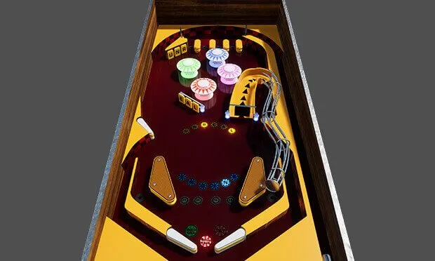 3d pinball game