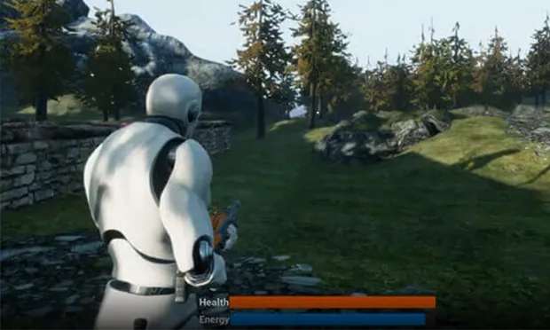 first person shooting game