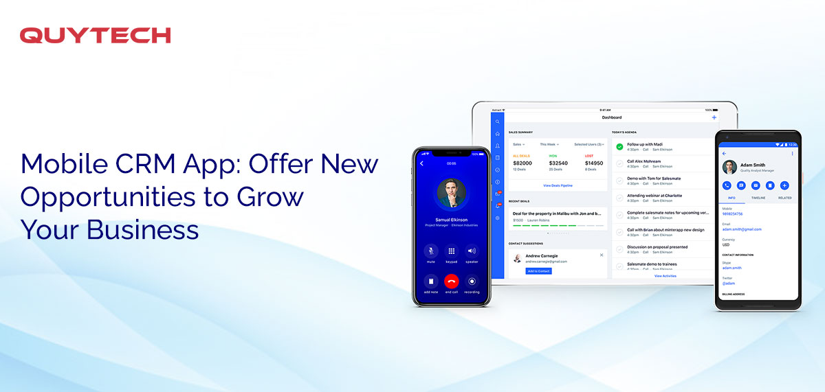 mobile crm app development