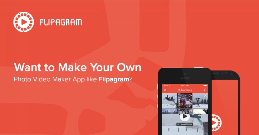 or Video maker apps like Flipagram