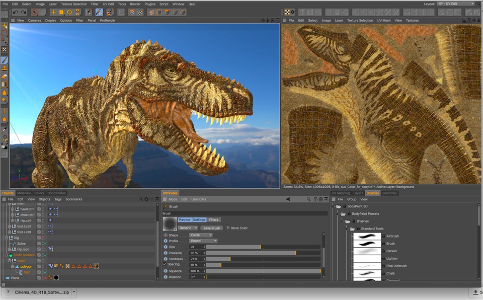 Cinema 4D - 3D Modeling, Animation & Rendering Software