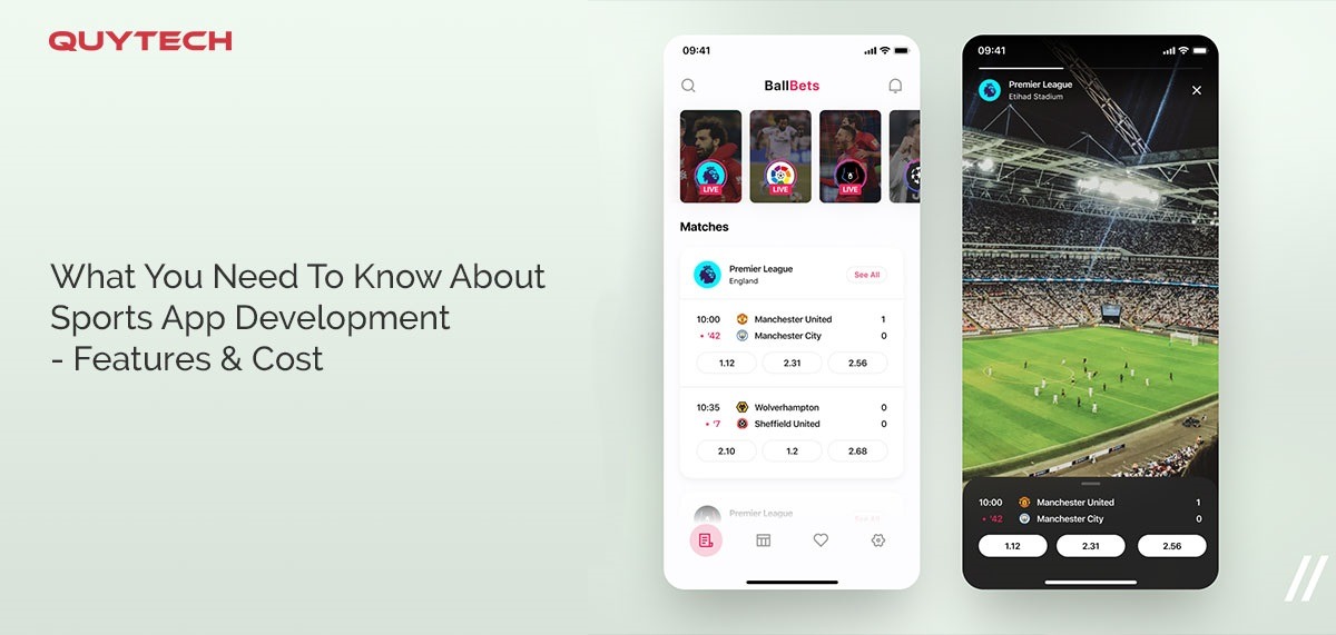 Sports App Development -Features & Cost