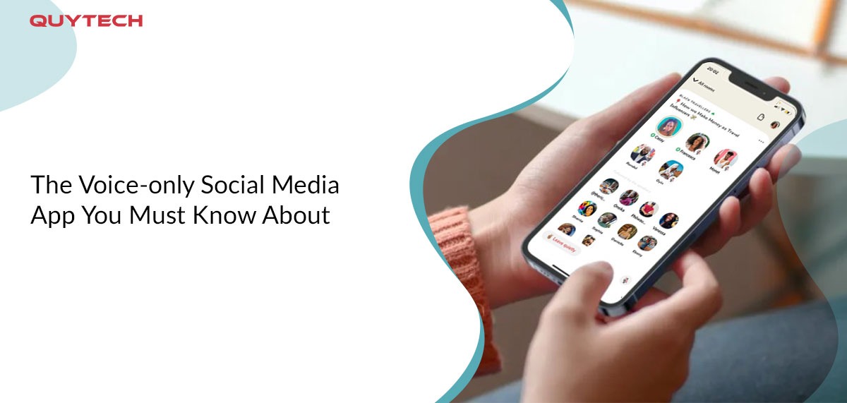 voice only social media app