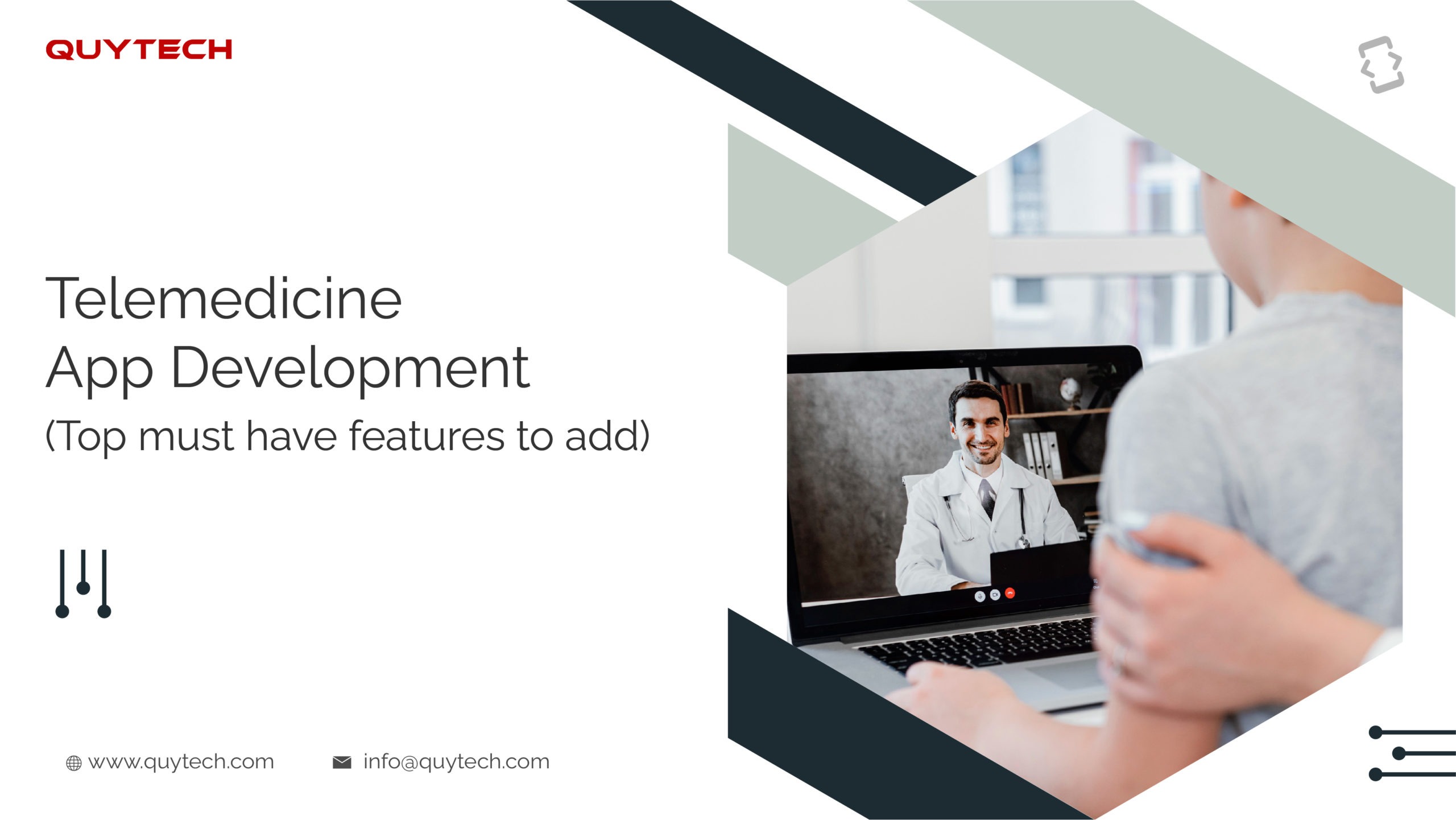 What Features Would Be Prominent for Telemedicine App Development?
