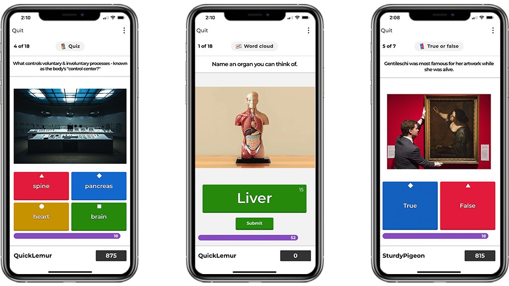 Kahoot app