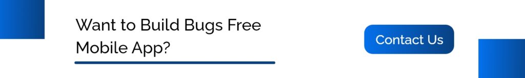 bugs free mobile app