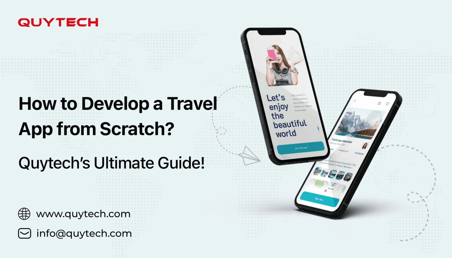 how to create travel app