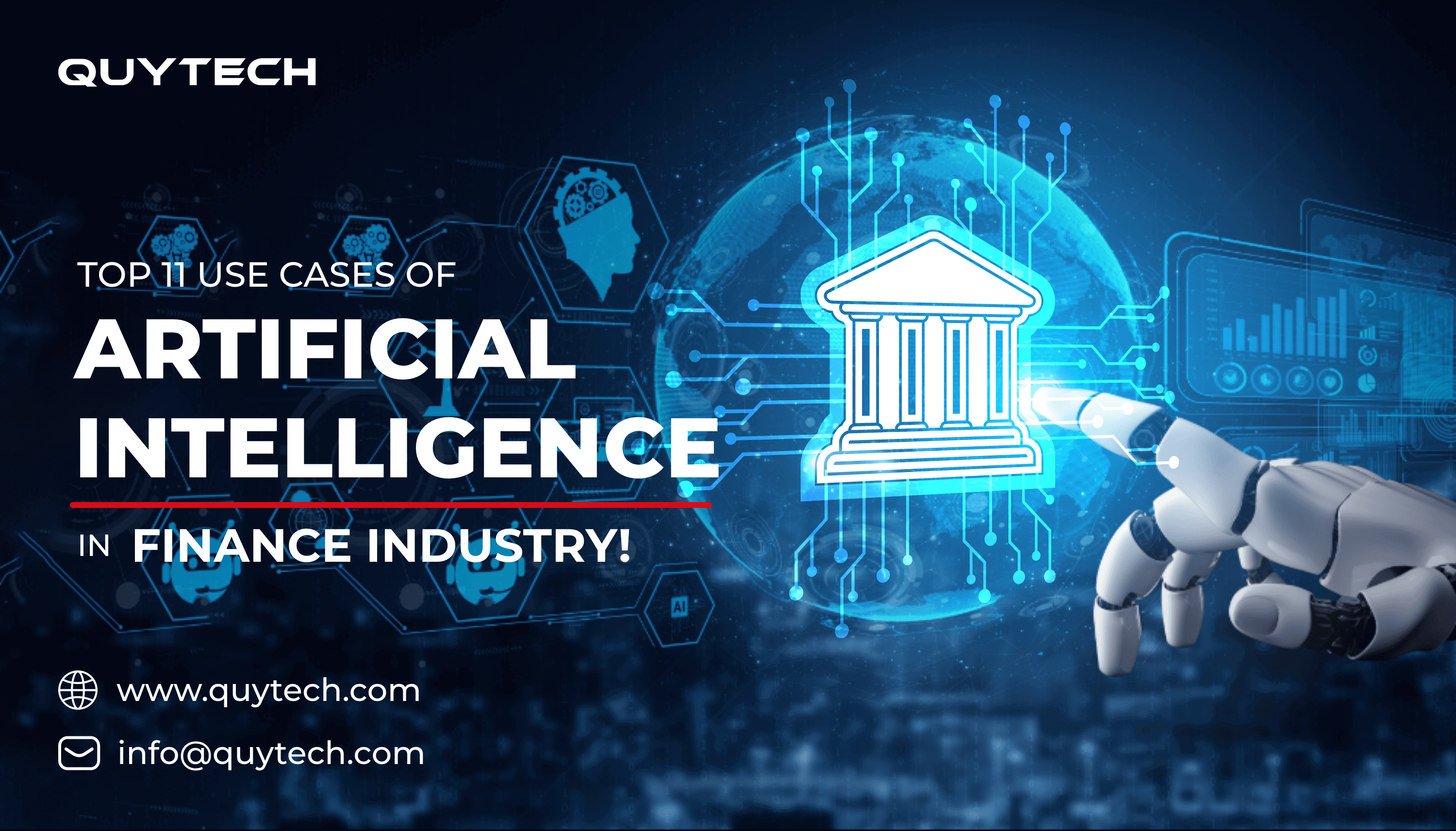 Top 11 Use Cases of Artificial Intelligence(AI) in the Finance Industry
