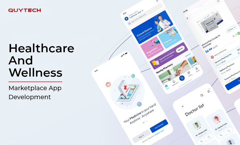 Healthcare and wellness marketplace app development
