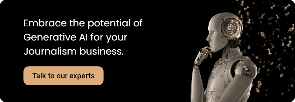 embrace the potential of generative AI for your journalism business