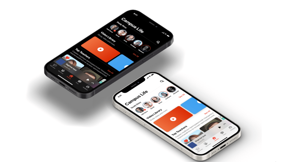 AI-based language learning app