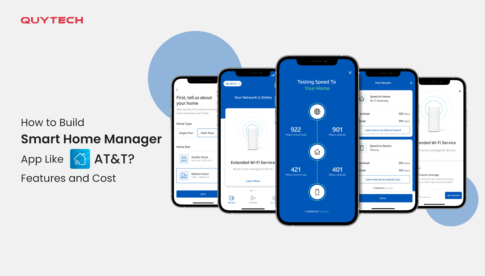 tips to develop Smart Home Manager app like AT&T