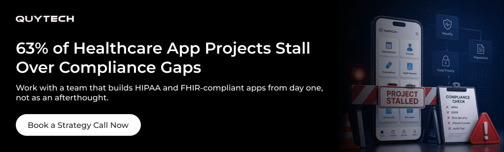 hipaa and fhir compliant apps