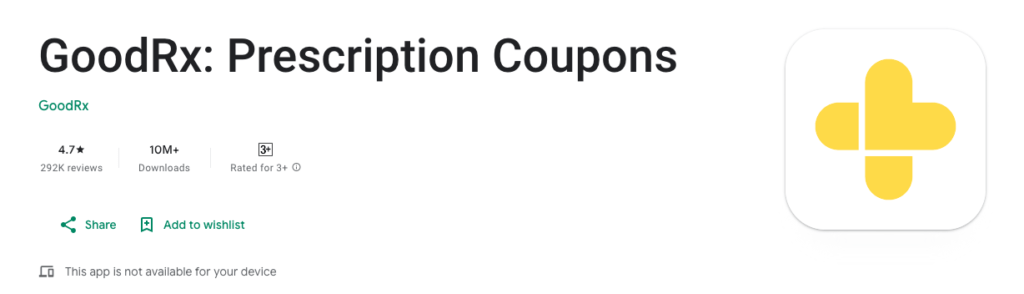 developing a similar prescription discount application