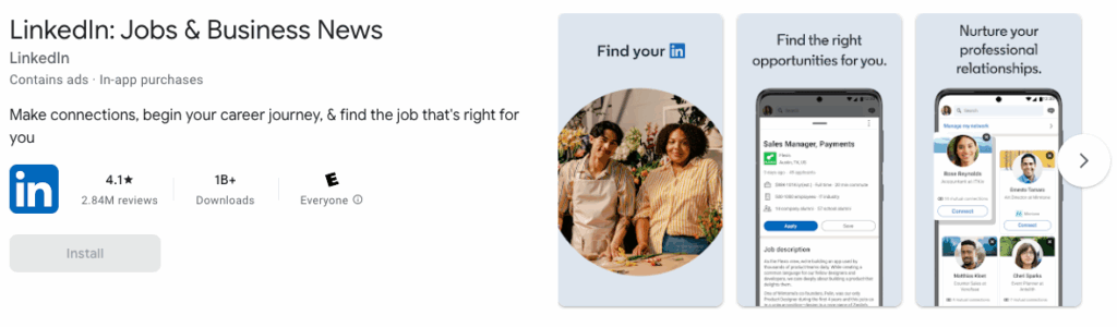 linkedin jobs business news