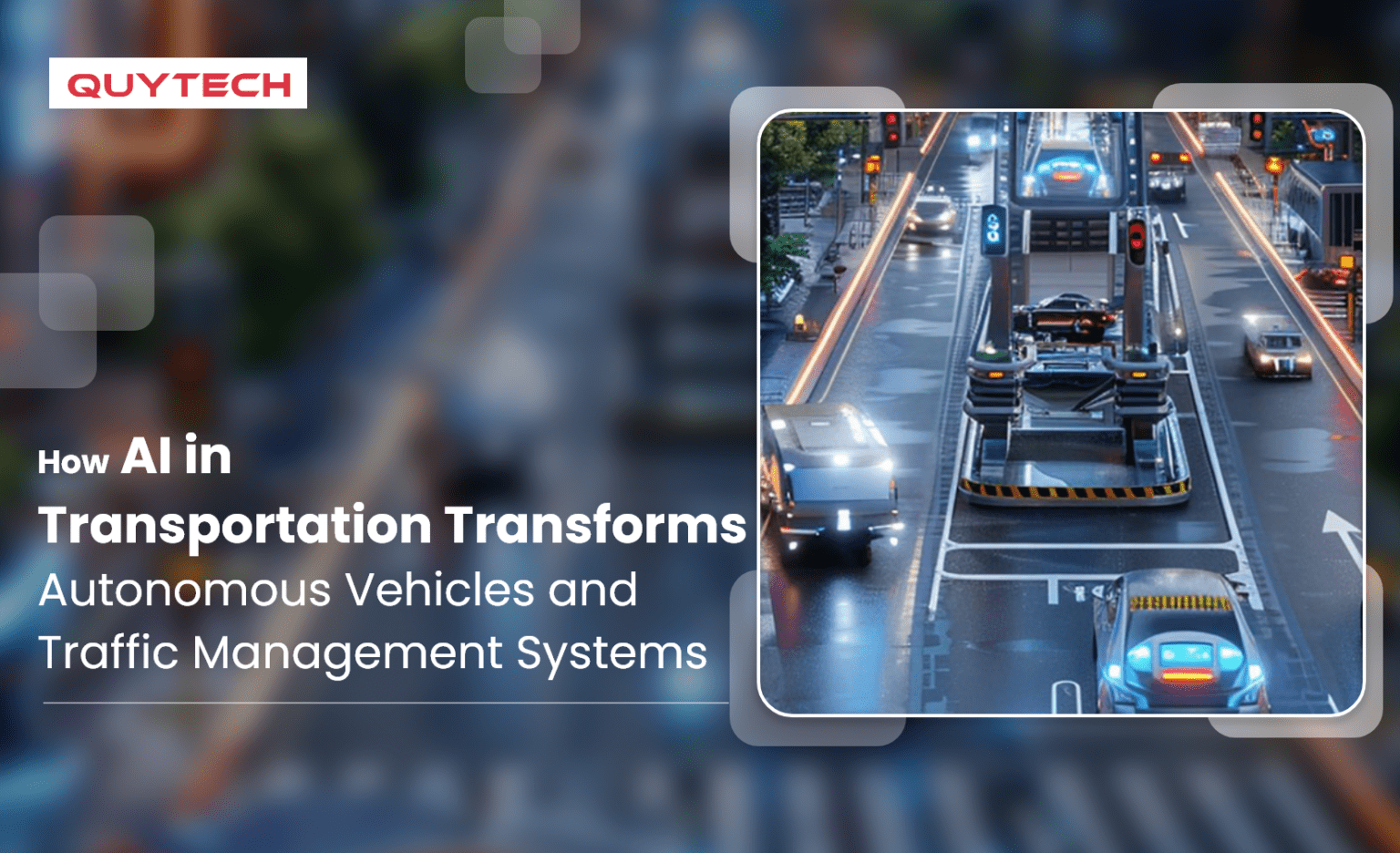How AI is Driving The Future of Transportation