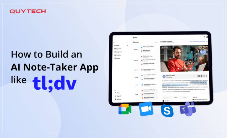 Tld Notes App How to Develop an AI Note-Taker App like tl;dv?
