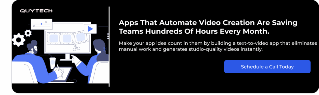 text to video app development company