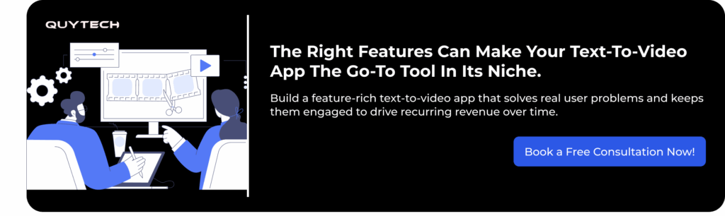 build an text to video app