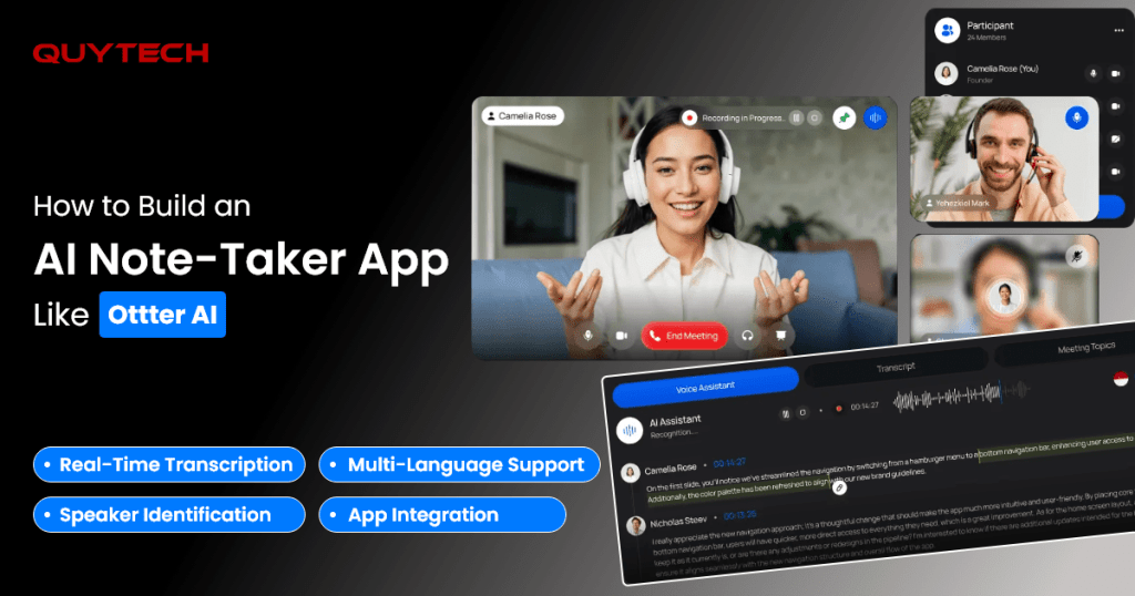 How to Build an AI Note-Taker App Like OttterAI