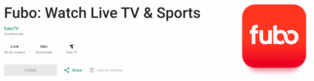 fubo sports applications