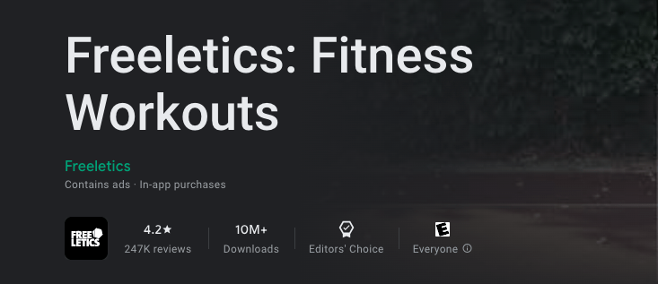 freeletics sports applications