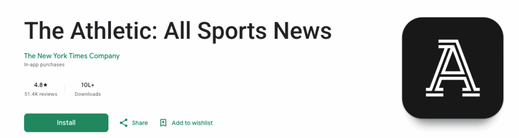 the athletic sports applications