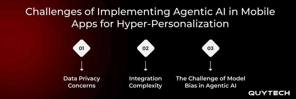 challenges of implementing agentic ai in mobile apps